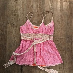 Free People Tops - (Free People) pink and orange tank Free People Tops - (Free People) pink and orange tank